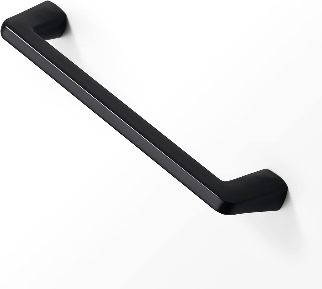 3-3/4 Inch Kitchen Cabinet Handles Matt Black Cabinet Pulls Bedroom Dresser Drawer Pulls and Furniture Hardware for Bathroom Cupboard Door, 25 Pack Handles
