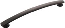 Hickory Hardware 5 Pack Solid Core Kitchen Cabinet Pulls, Luxury Cabinet Handles, Hardware for Doors & Dresser Drawers, 7-9/16 Inch (192Mm) Hole Center, Vintage Bronze, American Diner Collection