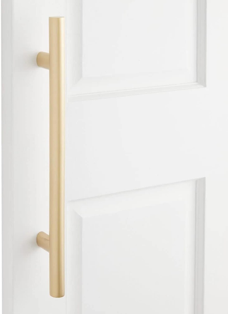 445856 Kobe 8" Solid Brass Door Pull