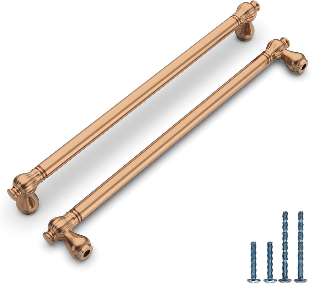10 Pack 7.5 Inch(192Mm) Kitchen Cabinet Handles Champagne Bronze Cabinet Pulls Kitchen Cabinet Hardware Drawer Pulls for Dresser Cupboard Wardrobe