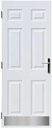 Stainless Steel Kick Plate - Magnetic Mounted - Choose the Size for Your Door (10" X 28")