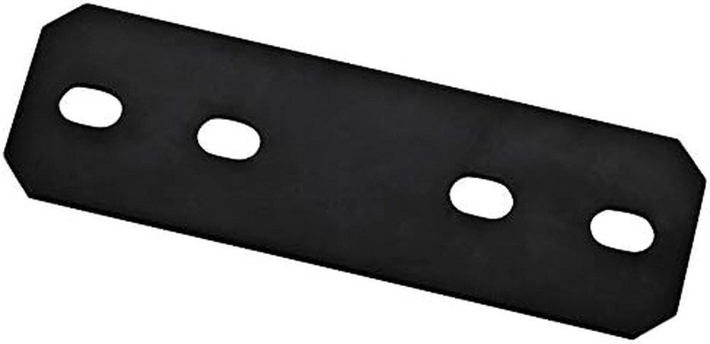 National Hardware N351-453 9-1/2 X 3 X 1/8 Black Mending Plate