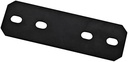 National Hardware N351-453 9-1/2 X 3 X 1/8 Black Mending Plate
