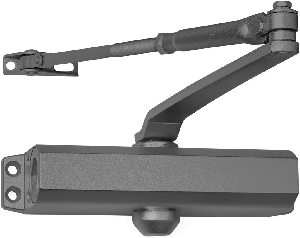 Door Closer for Residential and Light Commercial Door Use Dark Bronze Finish Backcheck LH534 3 Hour Fire Rated ANSI BHMA Certified #4 Power Size Door Closer for Garage to House Door
