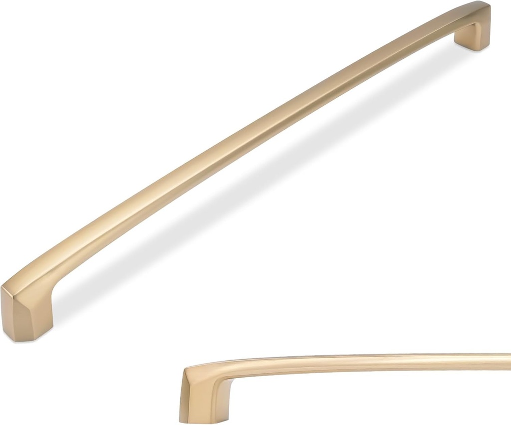 10 Pack 10 Inch Kitchen Cabinet Handles Champagne Bronze Cabinet Pulls Zinc Alloy Drawer Pulls Kitchen Hardware