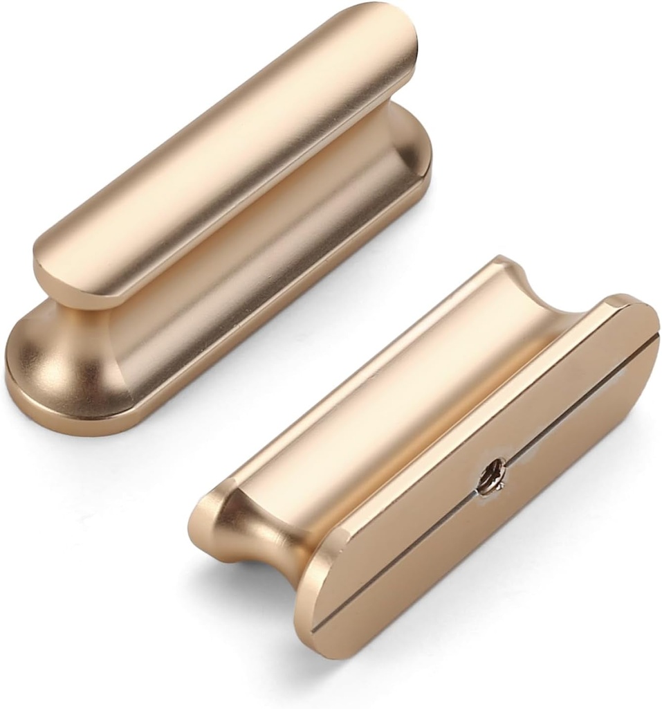 Asidrama 10 Pack Gold Kitchen Cabinet Knobs Dresser Knobs Drawer Knobs Cabinet Hardware Zinc Knobs for Dresser Drawers
