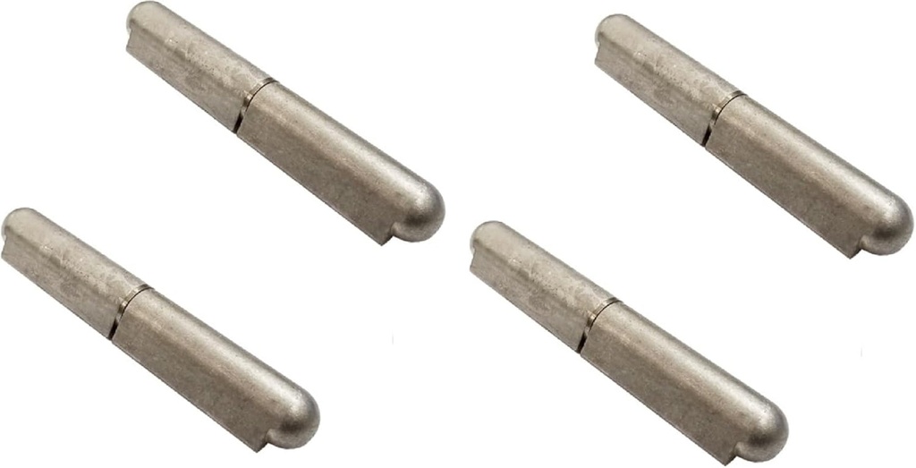 6 INCH Aluminum Bullet Hinge, Weld-On NO Zerk (Grease Fitting) (4)