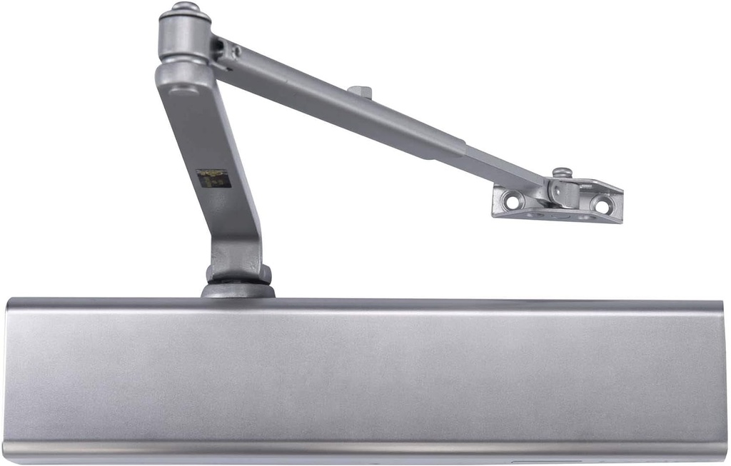 Heavy Duty Commercial Door Closer, DC8016 Automatic Door Closer, Surface-Mounted Auto Door Closer, Size 1-6 Commercial Door Closer Heavy Duty for Heavy Traffic Areas, Aluminum