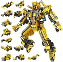 VATOS Robot STEM Building Toys, 573 PCS Engineering Construction Vehicles Kit for Boys, Best Gifts for Kids Aged 6 7 8 9 10 11 12 Yr Old