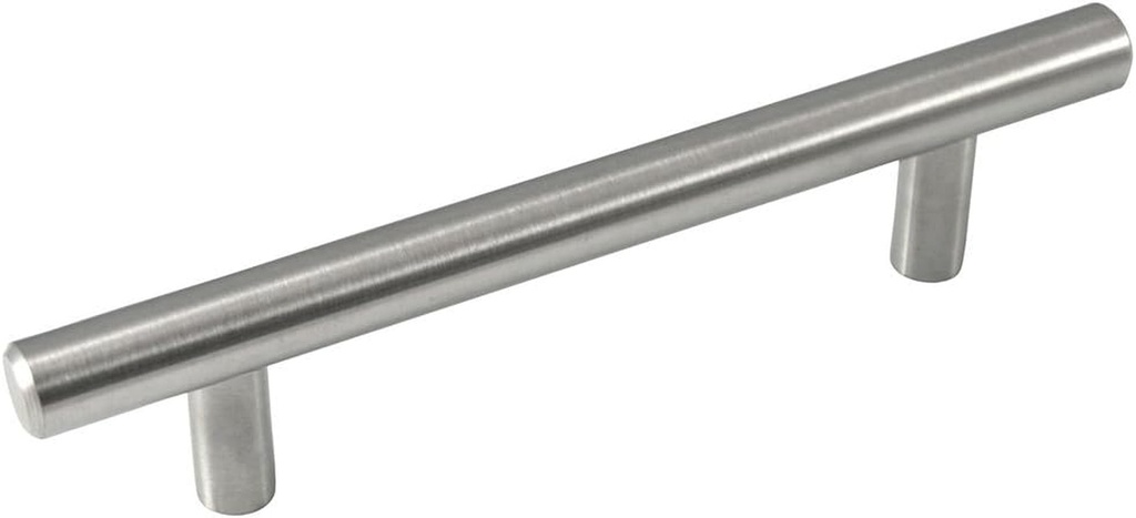 Laurey 87001-3.75 Inch - 96Mm Melrose Cabinet Hardware Bar Pull - Brushed Satin Nickel - Pack of 10 (87001-10)