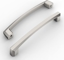 Amerdeco 10 Pack Brushed Satin Nickel Cabinet Pulls 5 Inch(128Mm) Hole Centers Kitchen Cabinet Handles Hardware Kitchen Handles for Cabinets Cupboard Handles Drawer Pulls ZH0032