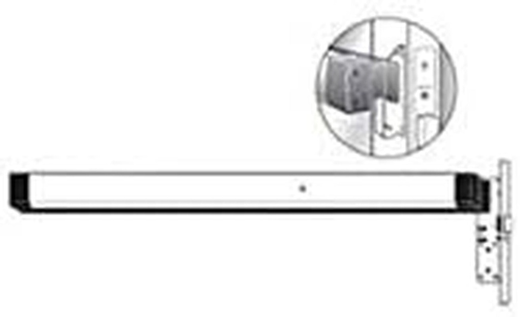 Access Hardware Supply 8650-130 ADAMS RITE CYLINDER BLOCK ALU