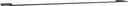 Amerock BH36024MB | Matte Black Towel Bar | 24 in (610 Mm) Towel Rack | Mulholland | Bathroom Towel Holder | Bathroom Hardware | Bath Accessories