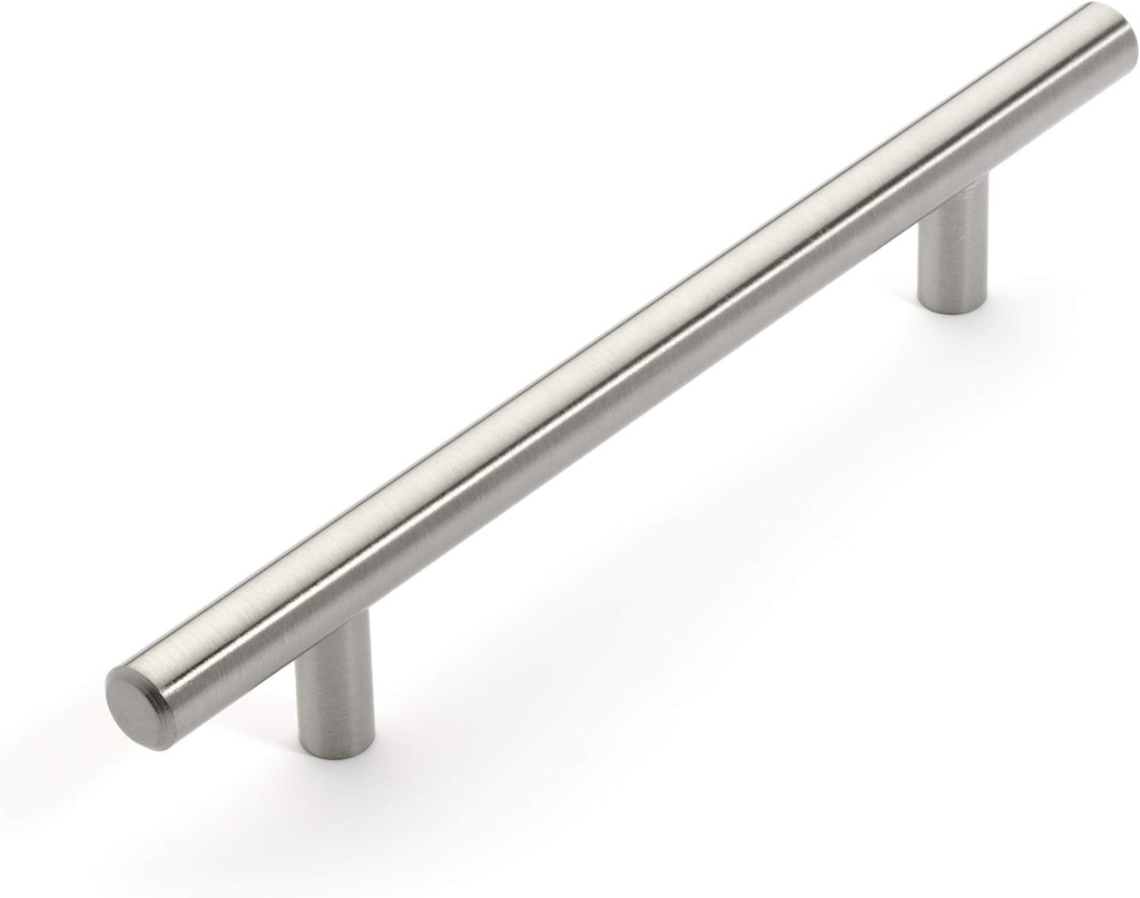 Dynasty Hardware P-1003-SN European 7-3/4" Bar Cabinet Pull Satin Nickel (10 Pack)