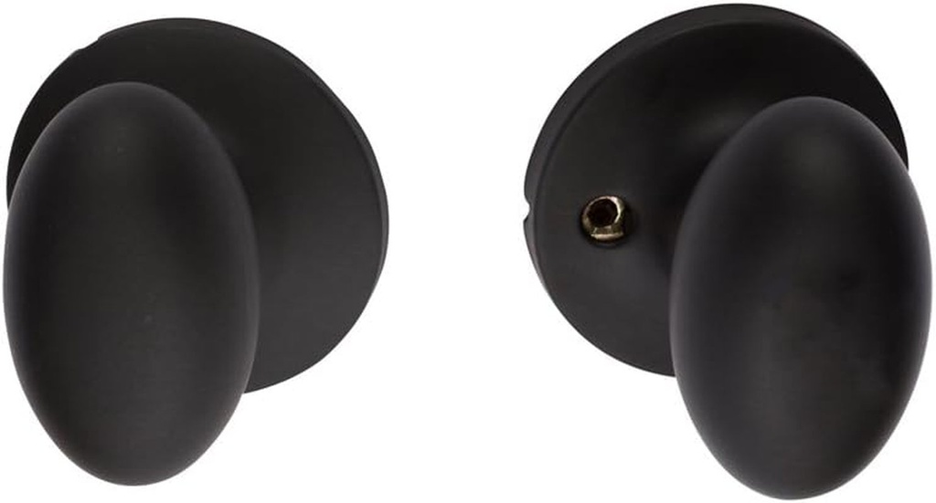 Sure-Loc Hardware AR101 FBL Arapaho Passage Knob, Flat Black