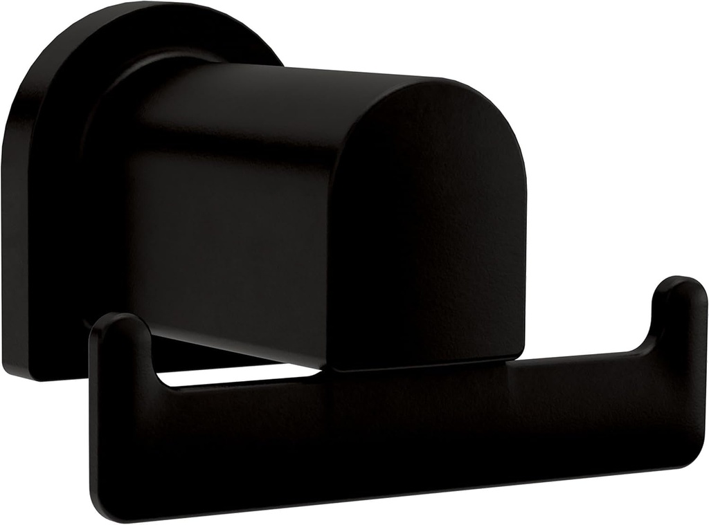 Peerless PA419-BL Xander Double Towel Hook, Matte Black