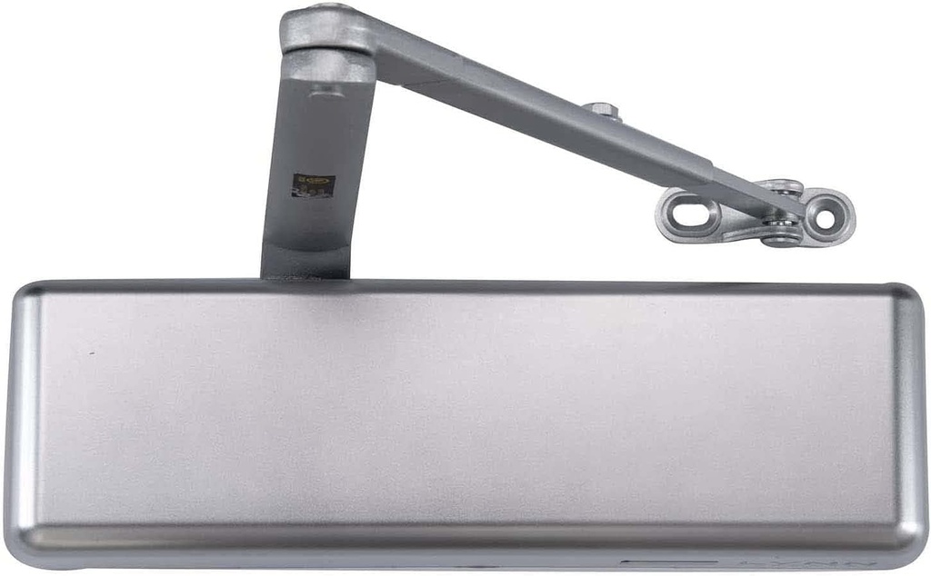 Extra Heavy Duty Commercial Door Closer, DC9016 Automatic Door Closer, Surface-Mounted Auto Door Closer, Size 1-6 Commercial Door Closer Heavy Duty for Heavy Traffic Areas, Aluminum