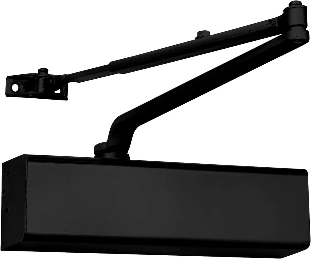 Lawrence Heavy Duty Door Closer Commercial Grade 1 - Adjustable 6-Speed Delayed-Action Door Control with 3 Pistons – Flexible Installation with Included Hardware - Lawrence Hardware LH816