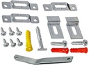Premium Quality 25 Pack Wood Picture Frame T Screw Security Hangers with 1 Wrench Included