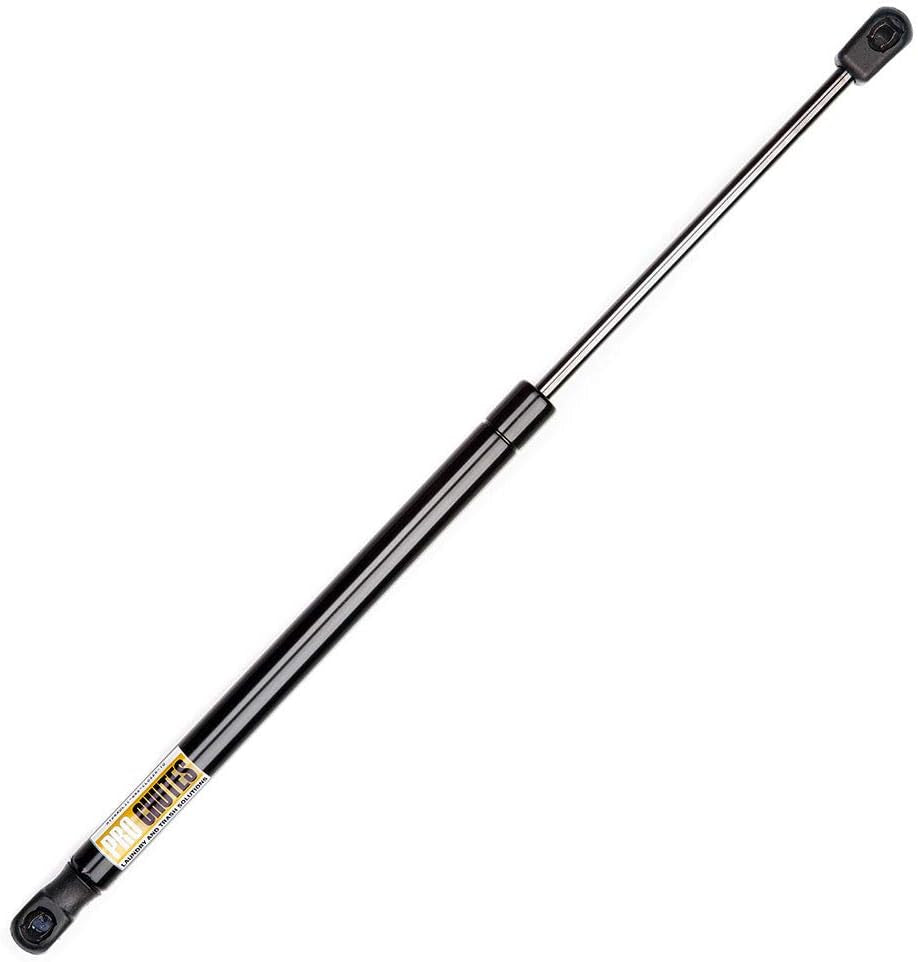 Trash Chute Hydraulic Closer Door Parts. 17 Inch Extended Gas Piston Closure for Bottom Hinged Garbage & Laundry Intake Doors. Hardware by Pro Chutes.