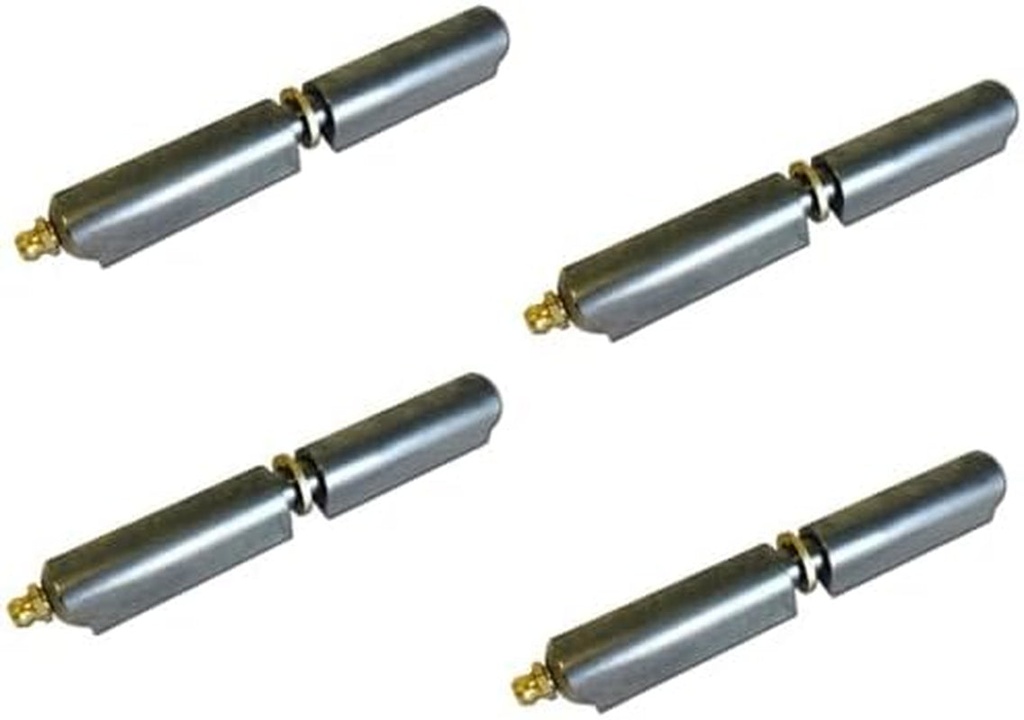 4" BBQ Smoker Bullet 4 In. Hinge 4 Inch Hinges Stove Weld on Pit (4)