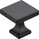 Cabinet Knobs Matte Black Square Knobs for Cabinets and Drawers Cabinet Hardware Kitchen Cabinet Knobs 30 Pack