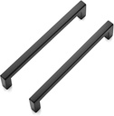 Ravinte 30 Pack Solid 5 Inch Center to Center Slim Square Bar Drawer Handles Kitchen Cabinet Handles Black Drawer Pulls Kitchen Cabinet Hardware Kitchen Handles Matte Black Cabinet Pulls