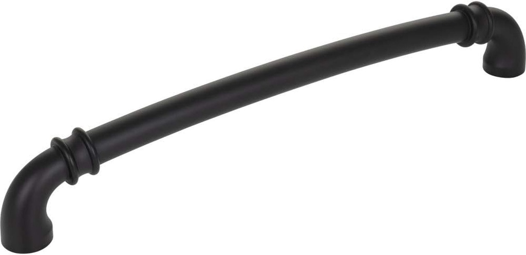 Jeffrey Alexander 18" Center-To-Center Matte Black Marie Appliance Handle