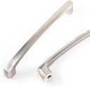 COTYKILEY 10 Pack 5Inch(128Mm) Brushed Satin Nickel Kitchen Cabinet Handles Silver Cabinet Pulls Cabinet Door Handles Kitchen Cabinet Hardware Cupboard Drawer Pulls Dresser Handles