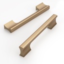 10 Pack 5 Inch(128Mm) Champagne Bronze Kitchen Cabinet Handles, Cabinet Pulls Champagne Gold Kitchen Cabinet Hardware Cupboard Handles Golden Champagne Drawer Handles Dresser Pulls