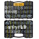 Jackson Palmer 1,000 Piece Hardware Assortment Kit with Screws, Nuts, Bolts & Washers (Double Sided Case)…