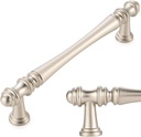 KOOFIZO 20-Pack Classical Cabinet Pull - Brushed Nickel Furniture Handle, 5 Inch Screw Spacing, P30 for Kitchen Cupboard Door, Bedroom Dresser Drawer, Bathroom Hardware
