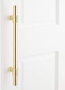 445905 Brady 8" Solid Brass Door Pull