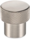 KOOFIZO 30-Pack Knurled Cabinet Knob - Brushed Nickel Pull Handle (25Mm / 1 Inch), K22 Solid Hardware for Kitchen Cupboard Door, Bedroom Dresser Drawer, Bathroom Wardrobe