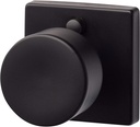 Sure-Loc Hardware BG102-SQ FBL Bergen Square Privacy Knobset, Flat Black
