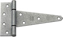 National Hardware 6 In. L Galvanized Heavy Duty T Hinge 1 Pk