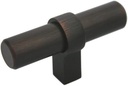 10 Pack - Cosmas 181ORB Oil Rubbed Bronze Cabinet Bar Handle Pull Knob - 2-3/8" Long