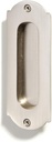 160455 Old World 5" H X 2" W Brass Pocket Door Edge Pull