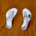 Costello Coastal - Flip Flop Cabinet Knobs (Matched Pair | Artist Pewter Hardware Collection