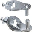 T-Post Gate Hinge Pins Heavy Duty, Hang a Gate from a Metal T Post, Easy to Install (Patent)