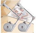 Toy Box Hinges Soft Close - Lid Support Hinges (Pack of 2), Safety Soft Close Hinges for Chest Toy Box, Slow Close Hinges,Lid Support Soft Close 105 Degree Open (APFFSY)