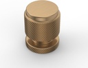 Asidrama 10 Pack Champagne Bronze Kitchen Cabinet Knobs Knurled Dresser Knobs Drawer Knobs Cabinet Hardware Knobs for Dresser Drawers