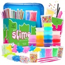 Craftbud Slime Kit DIY for Girls Boys , Arts & Crafts for Kids Girls Toys 8 - 11, Slime Making Kit Glows in the Dark