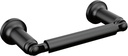 Delta 73550-BL Saylor Bath Hardware Toilet Paper Holder, Matte Black