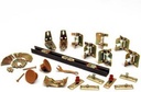 Bypass Door Hardware Set, 1-1/8 to 1-3/8-In., 4-Ft.