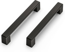 Cobbe 20 Pack Stylish Matte Black 3-3/4 Inch (96Mm) Hole Centers Kitchen Cabinet Handles Contemporary Cabinet Pulls for Cupboards, Drawers, and Dressers Durable Hardware