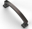 Asidrama 10 Pack 4 Inch(102Mm) Hole Centers Kitchen Cabinet Handles, Oil Rubbed Bronze Cabinet Pulls Kitchen Cabinet Hardware for Cupboard Drawer Pulls