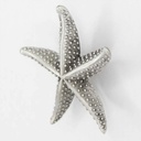 Costello Coastal - Starfish Cabinet Knob (Medium) | Pewter Hardware Collection | Kitchen, Bedroom, Living Room, Bathroom Cabinet and Drawer Knobs
