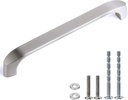 WEAVERBIRD 10 Pack Cabinet Handles 128Mm Zinc Alloy Kitchen Hardware Drawer Pulls - 5" Hole Centers-Brushed Stain Nickel Finish
