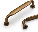 10 Pack 3-3/4 Inch(96Mm) Vintage Antique Brass Cabinet Pulls Kitchen Cabinet Handles Dresser Drawer Pulls Cupboard Hardware for Cabinets